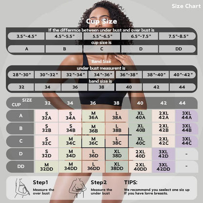 💜LAST DAY-50% OFF💜 Seamless Deep V Wireless Bra – Comfort & Natural Lift Deep V Everyday Bras